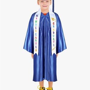 Kids Blue Preschool Graduation Set